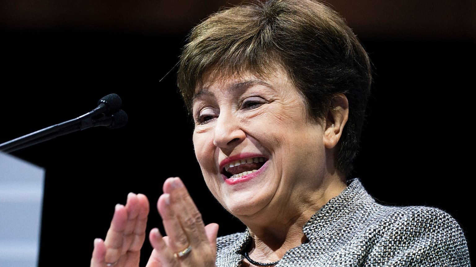 Diretora-geral do Fundo Monetário Internacional, Kristalina Georgieva
