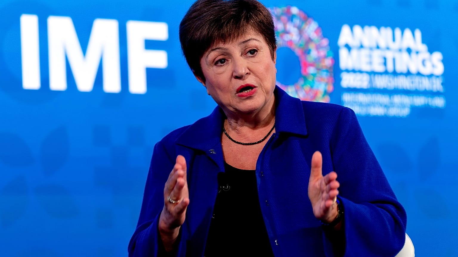 Kristalina Georgieva painted a dark picture for the European economy.