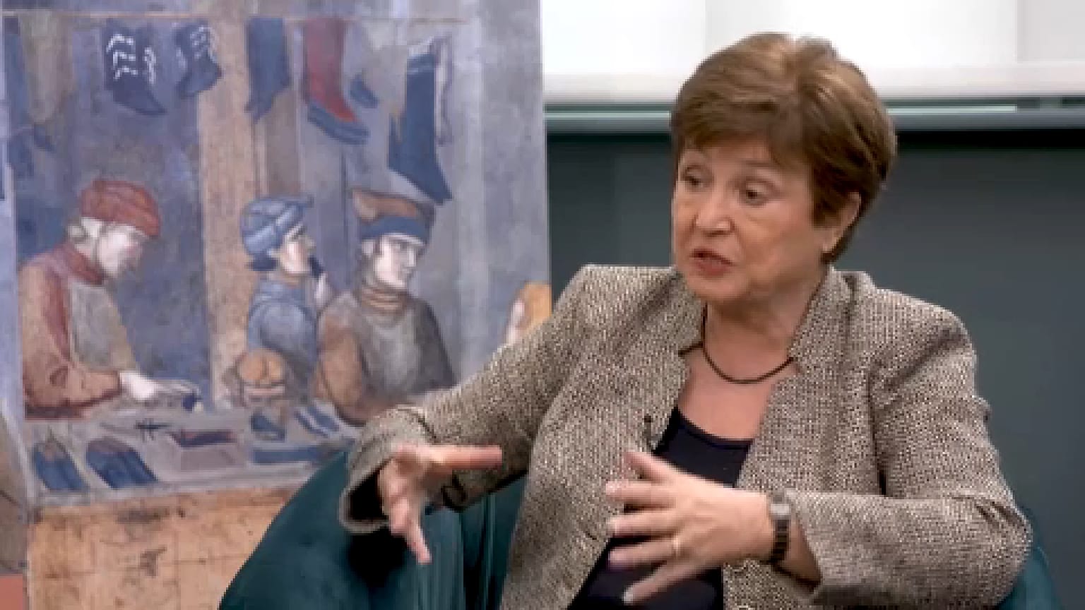 Kristalina Georgieva è direttrice operativa del Fondo Monetario Internazionaledal 2019