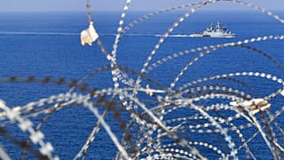 Mar fronterizo entre Israel y el Líbano