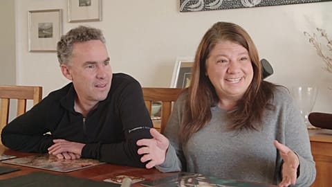 This Australian couple powers their home with solar energy stored on recycled laptop batteries.