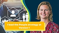 Louise Lahiff, the Director of People at Version 1, says getting things done is key to success at tech companies.