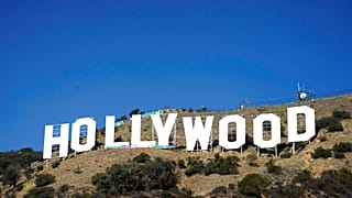 The Hollywood sign being prepared for a makeover ahead of its 100th anniversary next year