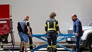 Die Rettungskräfte waren schnell am Tatort.