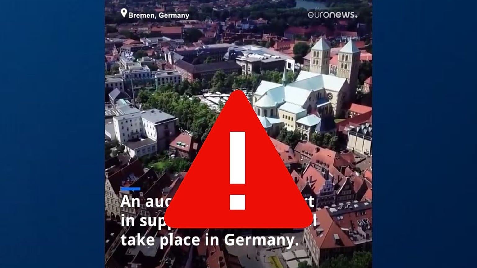 The fake video has been viewed thousands of times online.