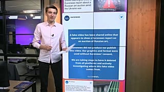 Matthew Holroyd, journaliste pour "The Cube" à Euronews - 28.10.2022