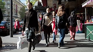 ركز التسوق Galleries Lafayette في باريس.
