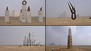 معرض الفن المصري Forever is Now 2 بأهرامات الجيزة في مصر. 