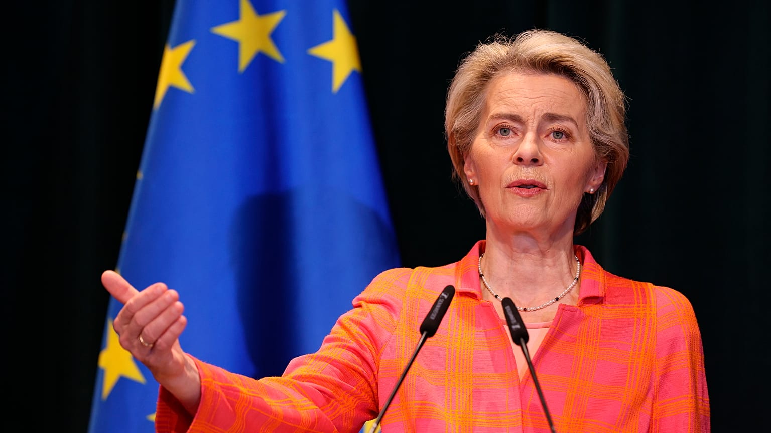 Die Präsidentin der Europäischen Kommission Ursula von der Leyen