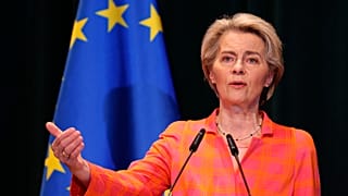 Die Präsidentin der Europäischen Kommission Ursula von der Leyen