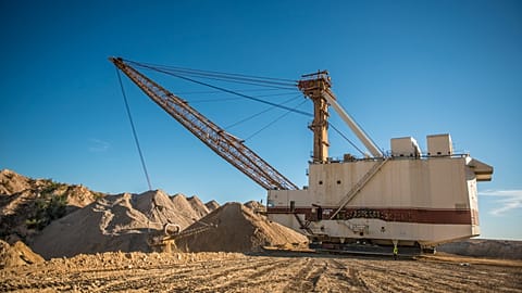 OCP’s phosphate mine, Khouribga, Morocco 