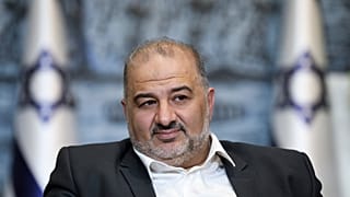  منصور عباس، زعيم القائمة العربية الموحدة في الكنيست الإسرائيلي