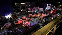 فرق الإطفاء تقوم بمحاولات لإنعاش القلب والرئتين لما لا يقل عن 50 شخصا في منطقة إيتايون