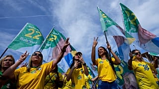 Apoiantes de Jair Bolsonaro