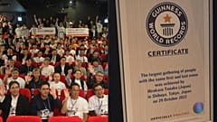 Grund zum Feiern: 178 Menschen namens Hirokazu Tanaka an einem Ort