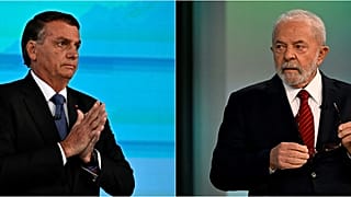 Amtsinhaber Jair Bolsonaro (links) und Ex-Präsident Lula da Silva (rechts) stehen sich in der Stichwahl gegenüber.