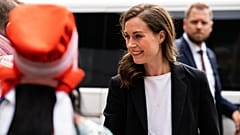 Sanna Marin júniusban a számi parlamentben