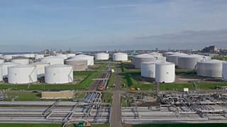 Depósitos de gasóleo en Róterdam