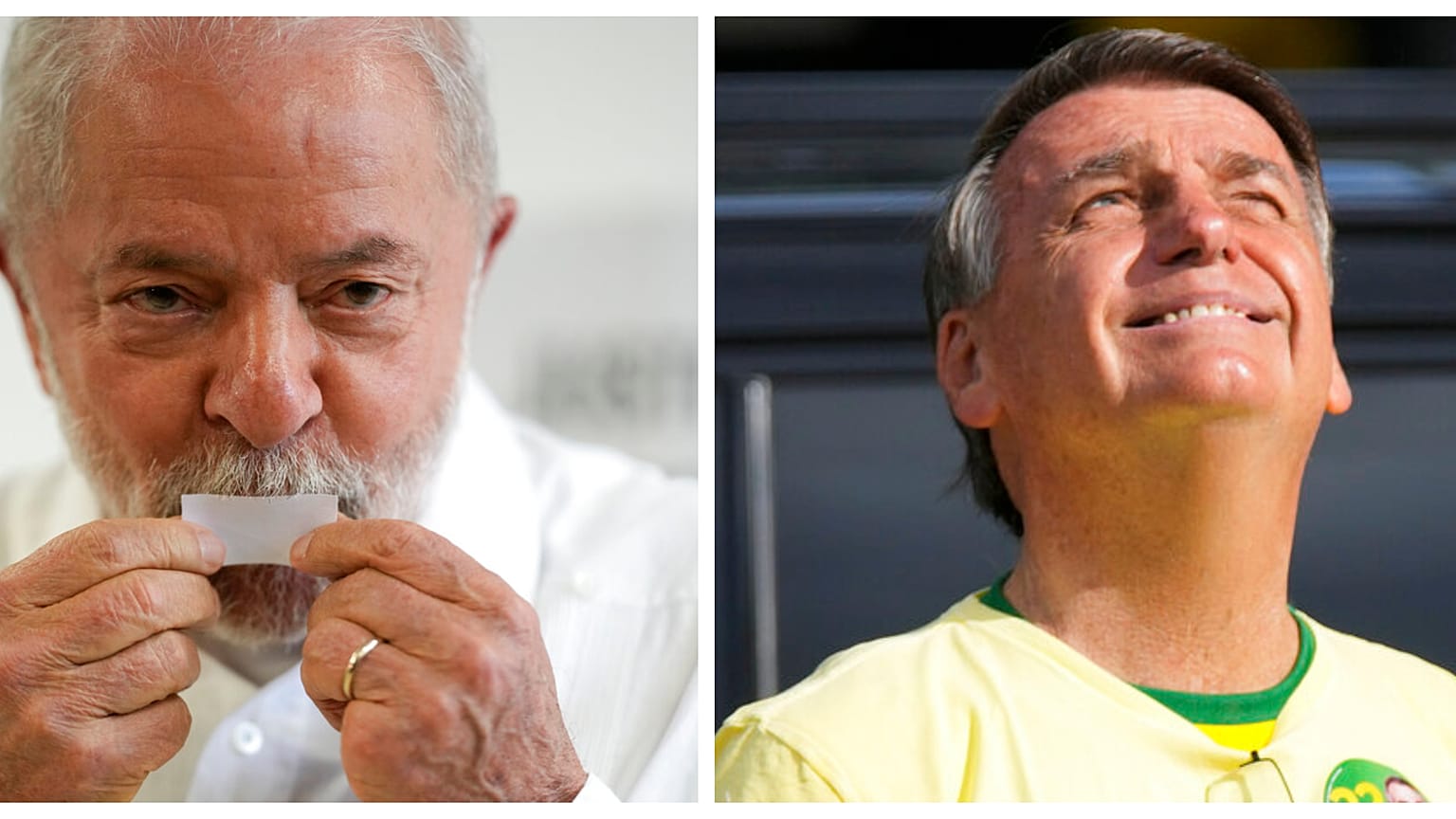 Lula da Silva e Jair Bolsonaro