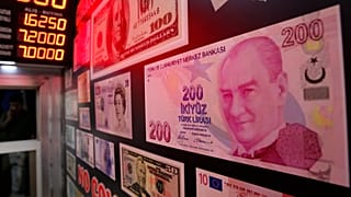 İstanbul'da bir döviz bürosu
