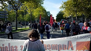 Fransa'da işçilerin gösterileri