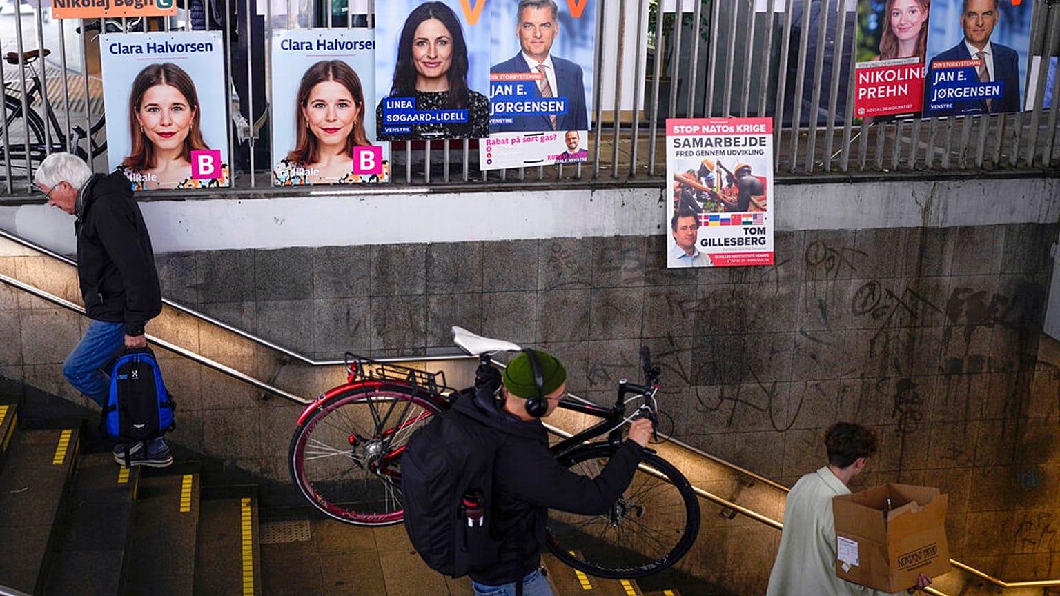 Dinamarca celebra elecciones parlamentarias este martes 1 de noviembre.