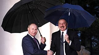 Putin y Alíev en Sochi