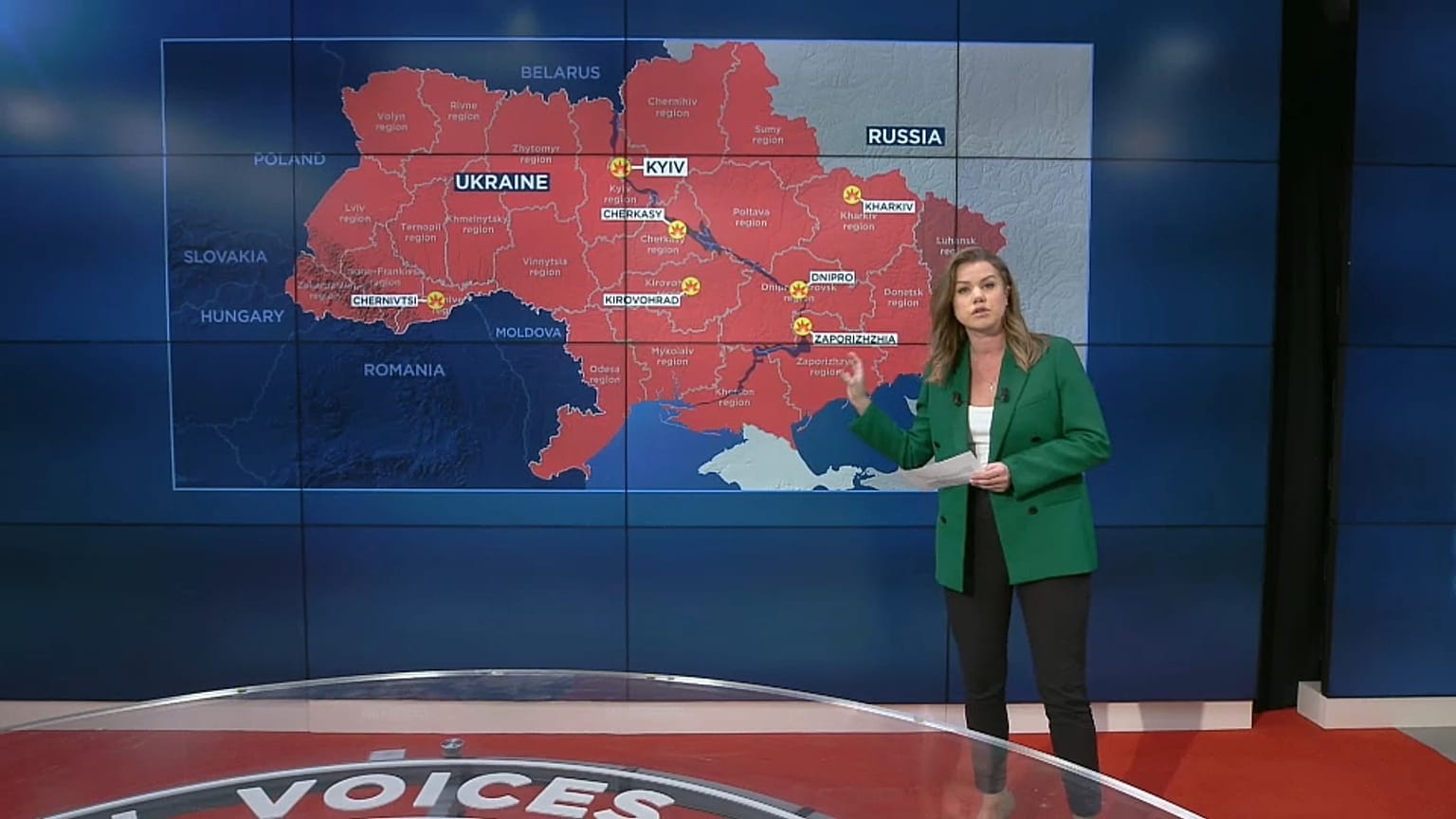 La guerre en cartes, par Sasha Vakulina - Lyon, le 31/10/2022