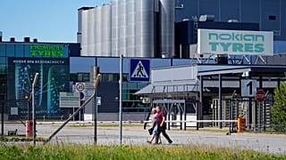 Завод Nokian во Всеволожске под Санкт-Петербургом