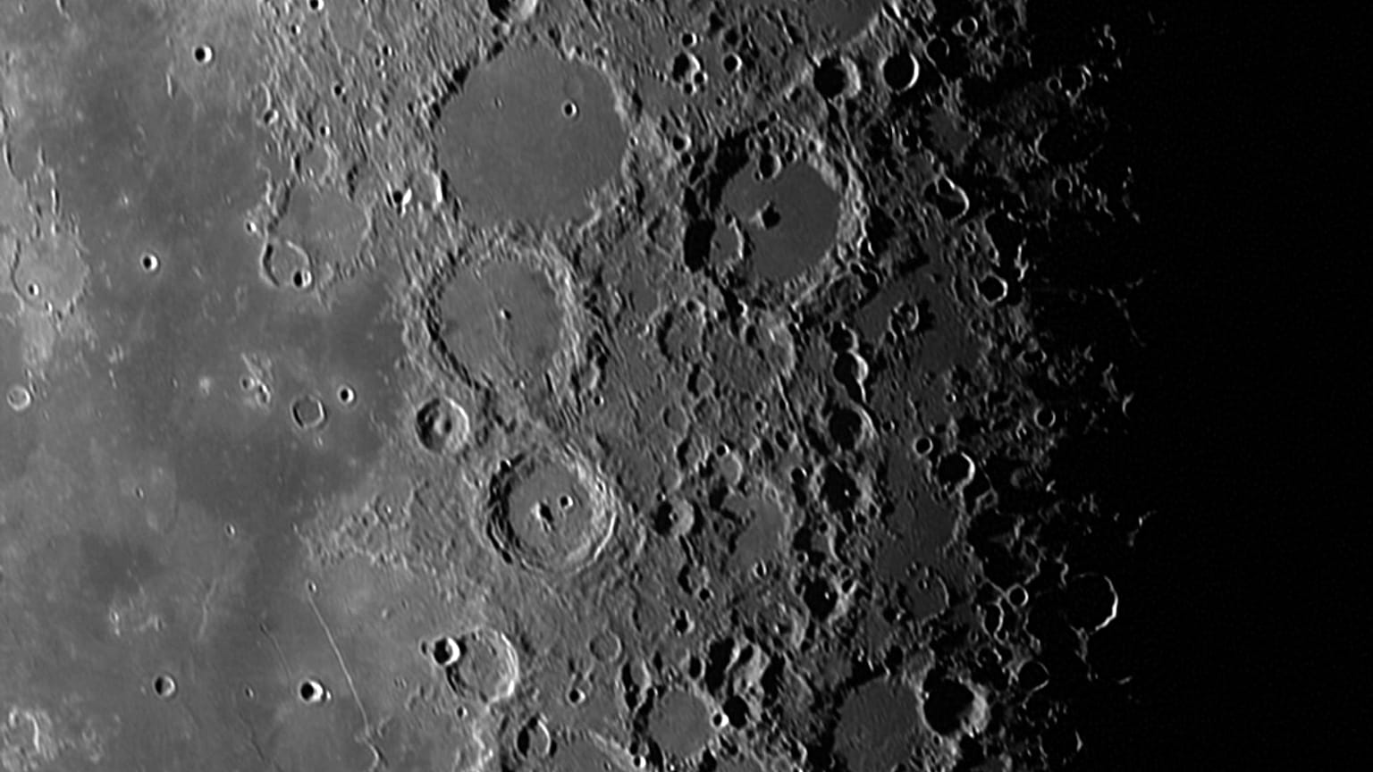 Lucy took this image while it was flying between the Earth and the Moon.