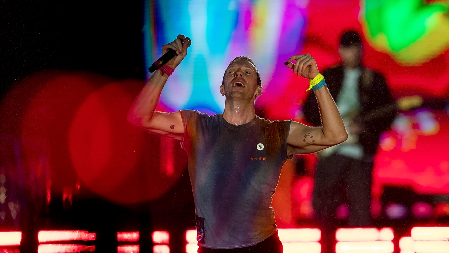 Coldplay Leadsänger Chris Martin am 11. September 2022 in Rio de Janeiro