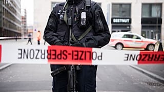 One of the police officer's colleagues was injured in the incident.
