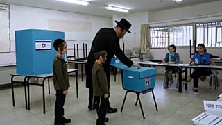 Stimmabgabe in Israel