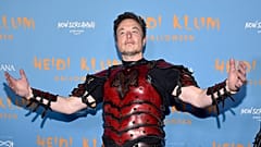 Elon Musk attends Heidi Klum's 21st annual Halloween party at Sake No Hana at Moxy Lower East Side on Monday, Oct. 31, 2022, in New York.