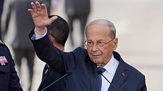 الرئيس اللبناني المنتهية ولايته ميشال عون