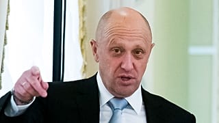Jevgenyi Prigozsin 2016-ban Szentpéterváron egy orosz-török csúcstalálkozón