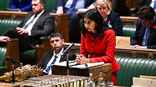 Britain's Home Secretary Suella Braverman