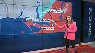 Карта боевых действий по данным ISW