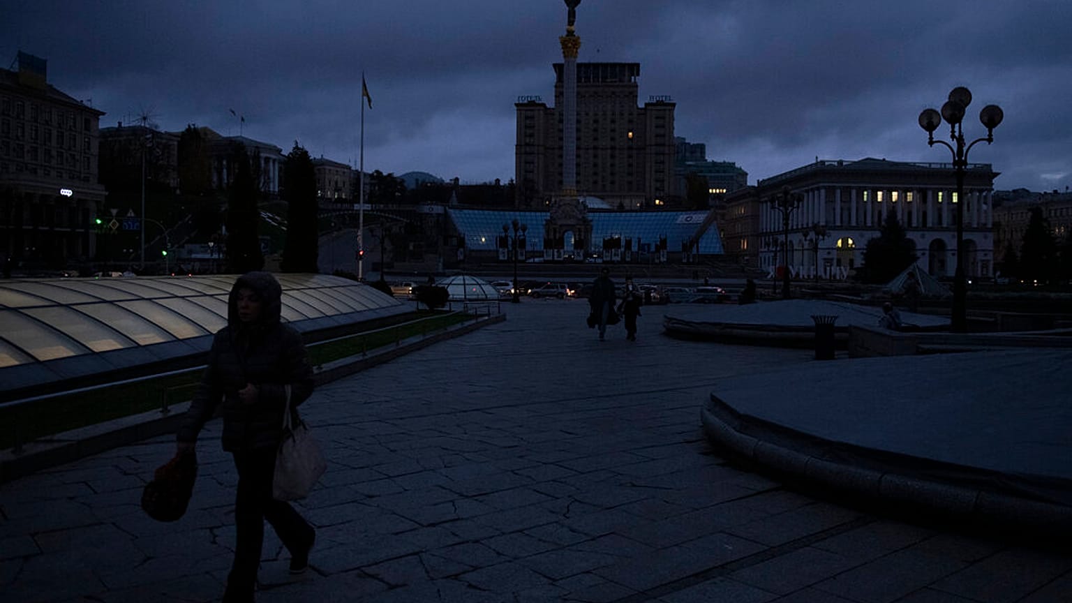 Una veduta di Kiev