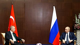 Cumhurbaşkanı Recep Tayyip Erdoğan, Rusya lideri Vladimir Putin