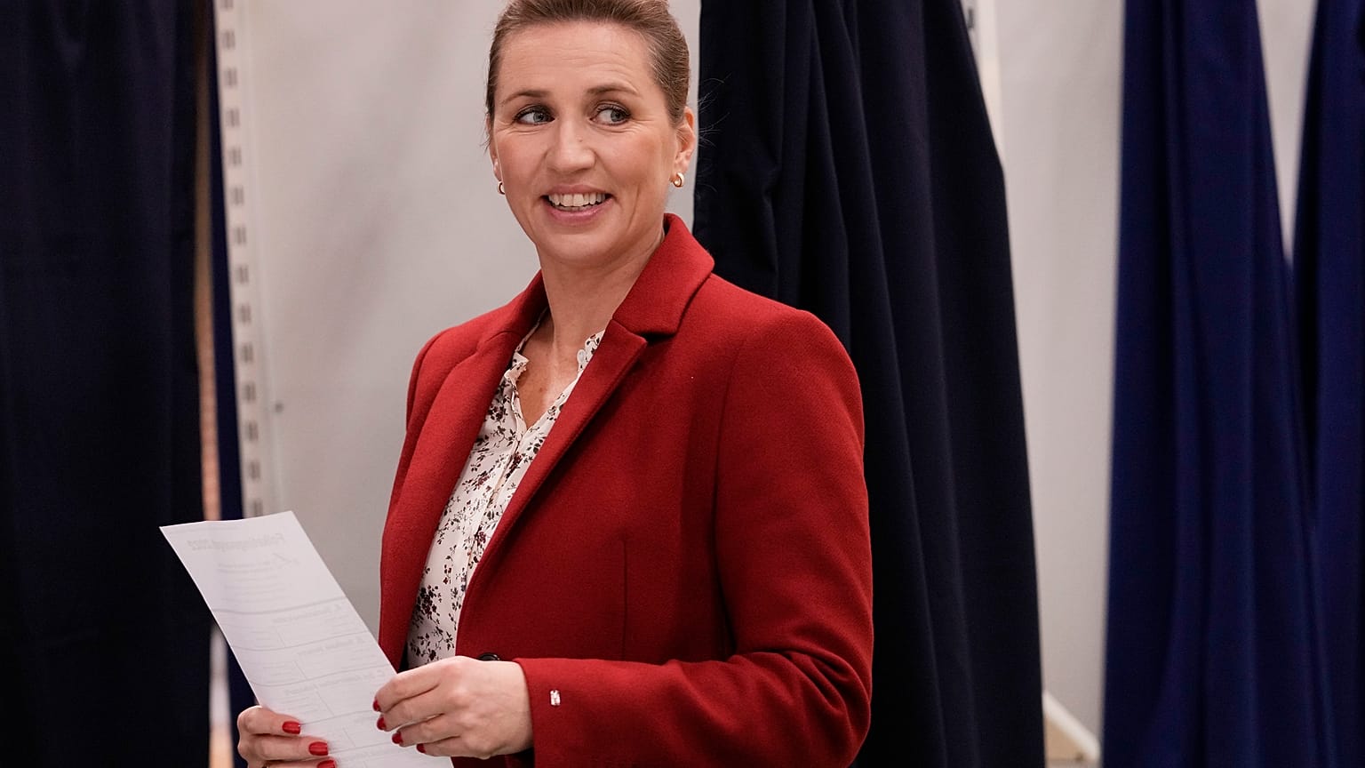 Mette Frederiksen leadja a szavazatát