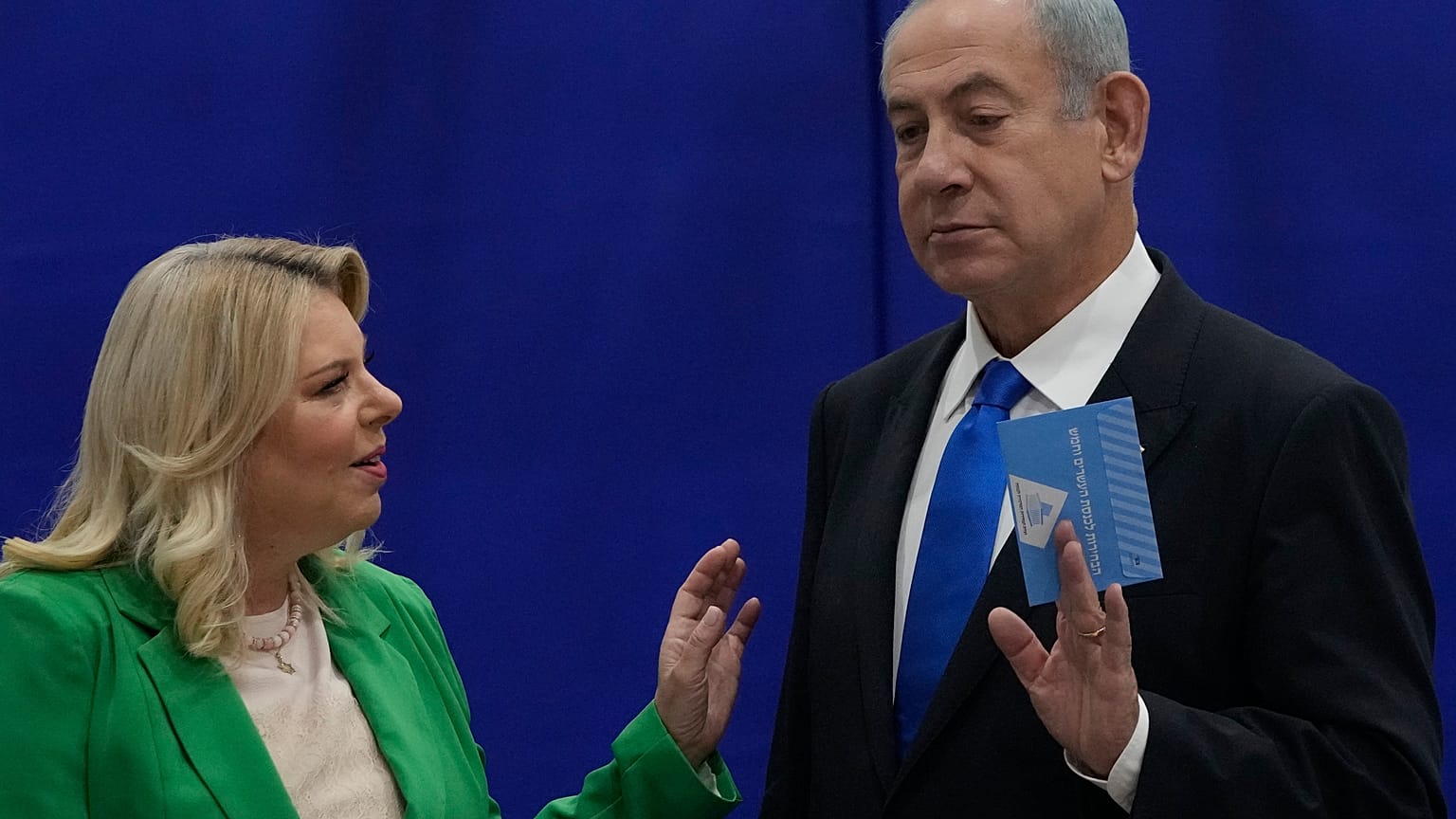 Benjamin Netanyahu e a mulher, Sara