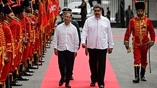Gustavo Petro y Nicolás Maduro