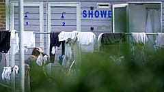 Das Lager für Asylbewerber im britischen Kent