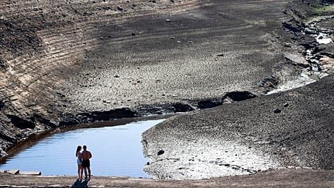 Much of Europe was hit by droughts this summer 