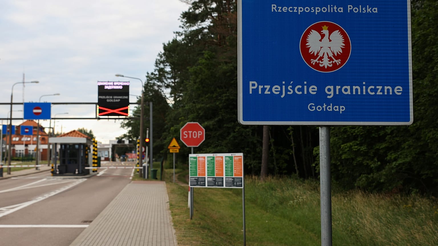 La Polonia rafforza il confine orientale