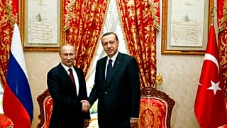 Putin e Erdoğan, in una foto del 2012.