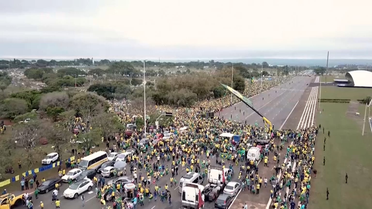 Bolsonaro supporters call for military intervention after election defeat