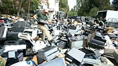 E-hulladékra szakosodott szeméttelep