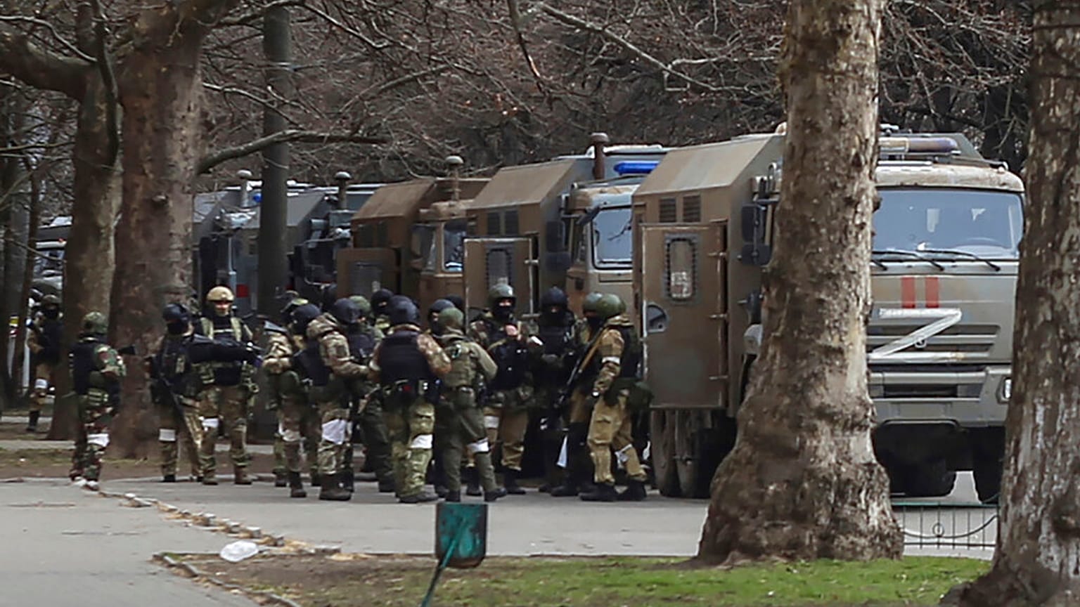 Truppe russe in Ucraina
